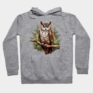 Great Horned Owl Hoodie